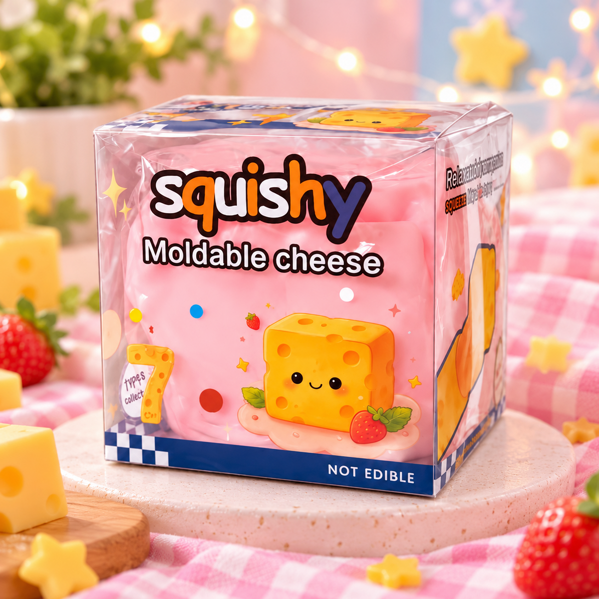 Rosa cheese squishy