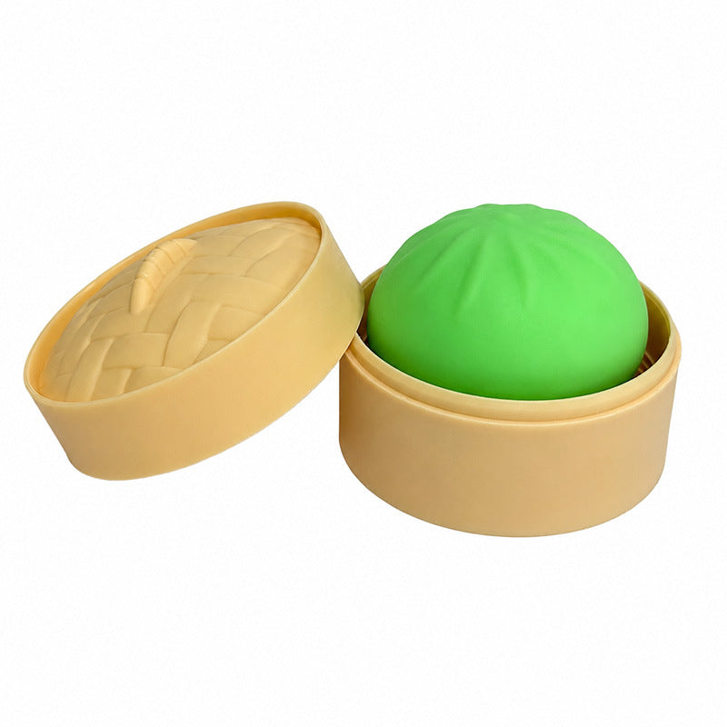 Squishy dumpling – grön pastell